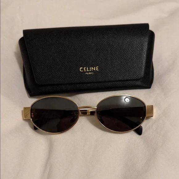 Celine | Accessories | Celine Gold And Black Womens  display picture 1
